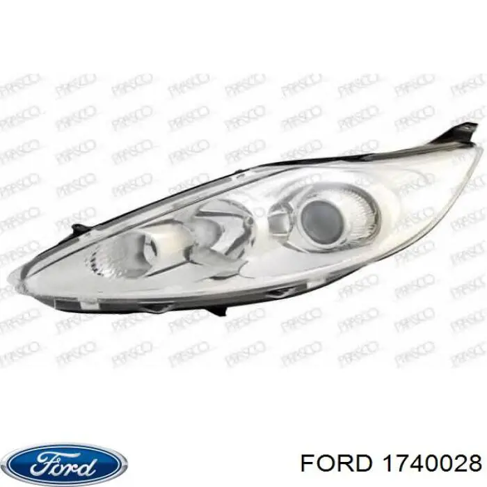 1740028 Ford faro izquierdo