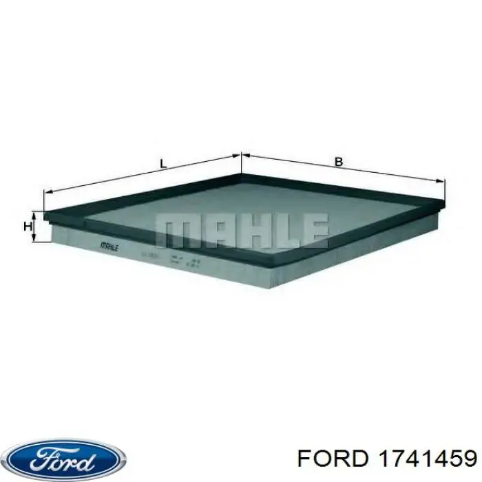 El filtro de aire Ford 1741459 precio, desde 11,67 EUR