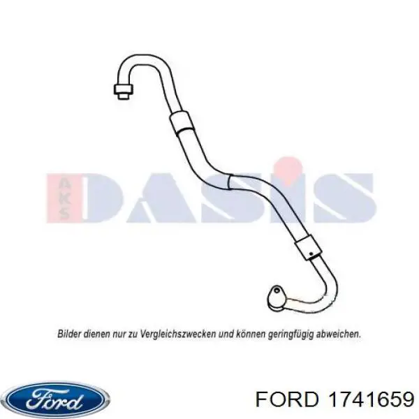 Manguera de aire acondicionado de evaporador al compresor Ford 1741659 precio, desde 56,34 EUR
