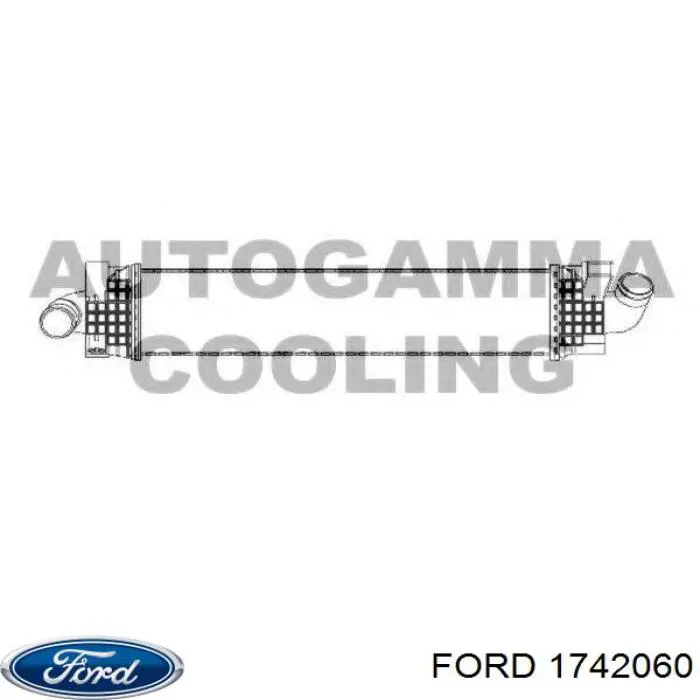 1742060 Ford intercooler
