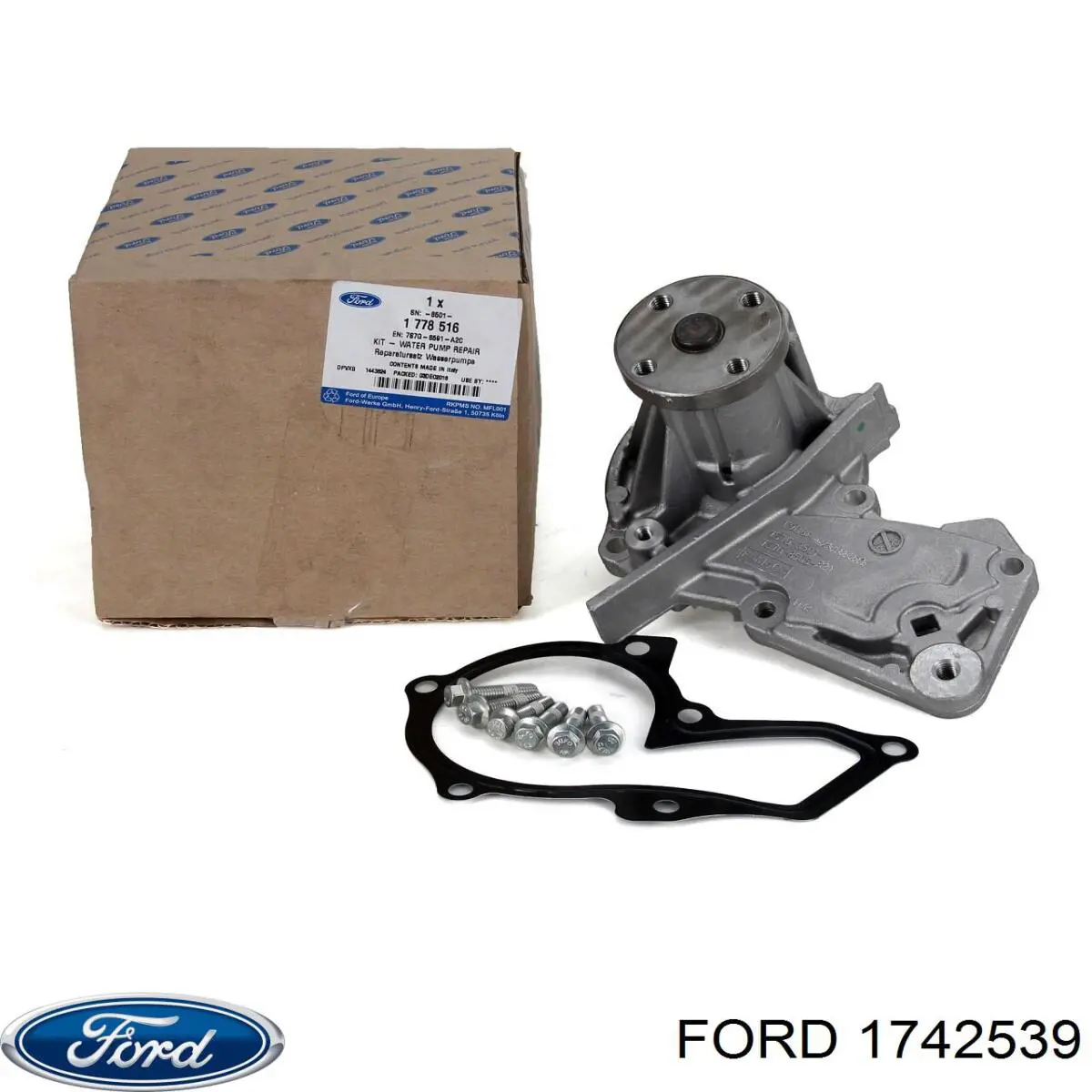 Manguera de aire acondicionado de compresor al condensador 1742539 Ford