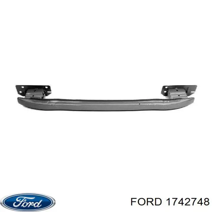 1742748 Ford refuerzo paragolpes trasero