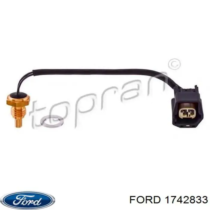 Sensor de temperatura del refrigerante Ford 1742833 precio, desde 16,73 EUR