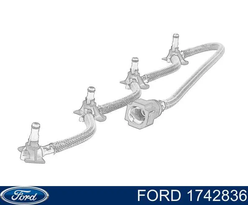Comprar 1742836 Ford Tubería de retorno de combustible de los inyectores