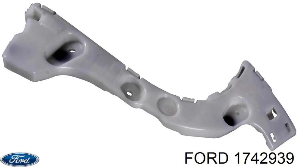 1733017 Ford soporte de parachoques trasero izquierdo
