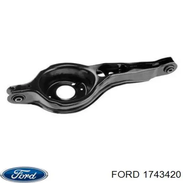 Brazo inferior trasero izquierdo/derecho 1948762 Ford