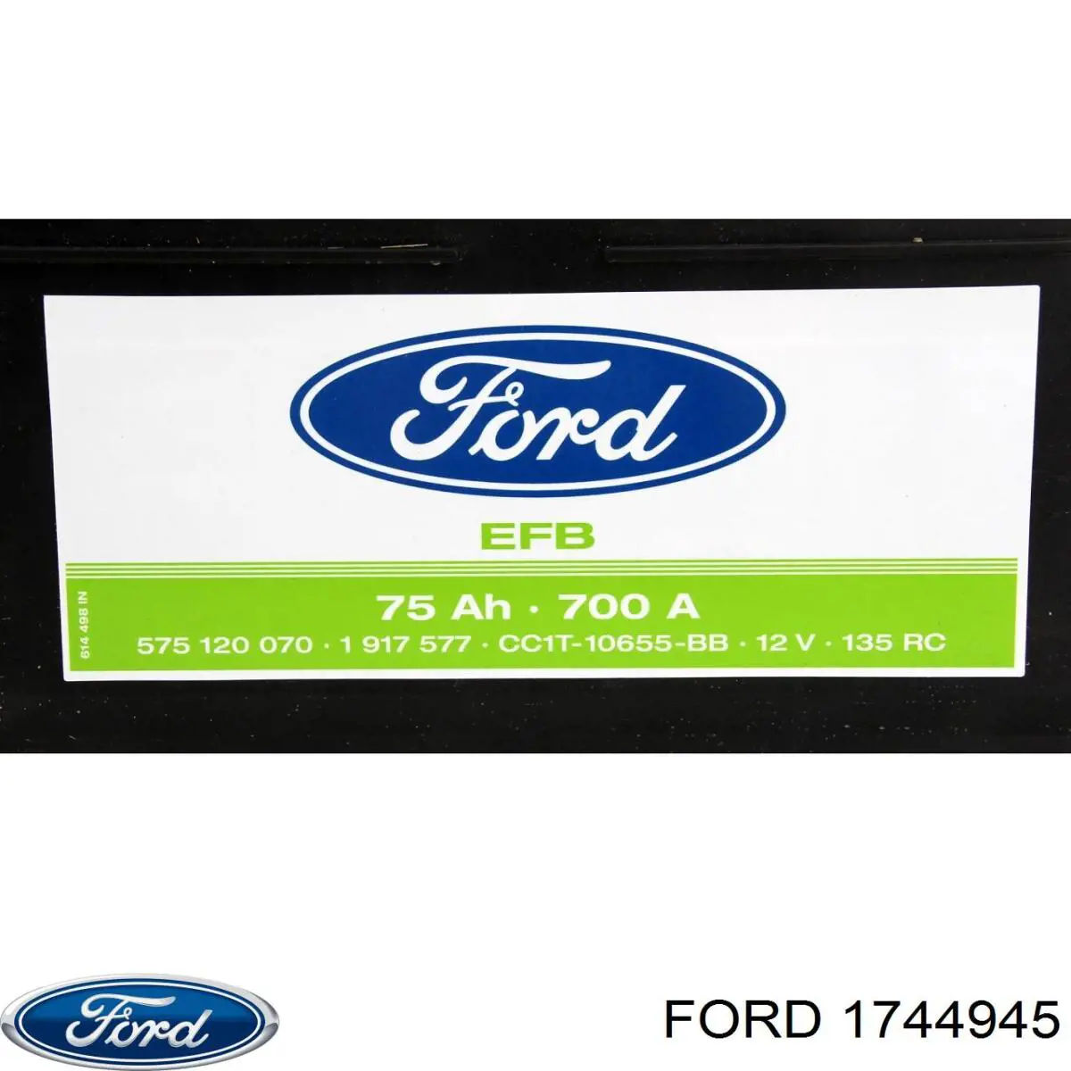 Batería de Arranque Ford (1744945)