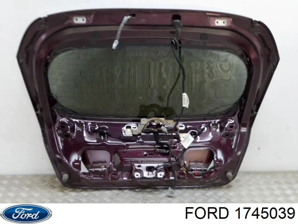 1745039 Ford puerta del maletero, trasera