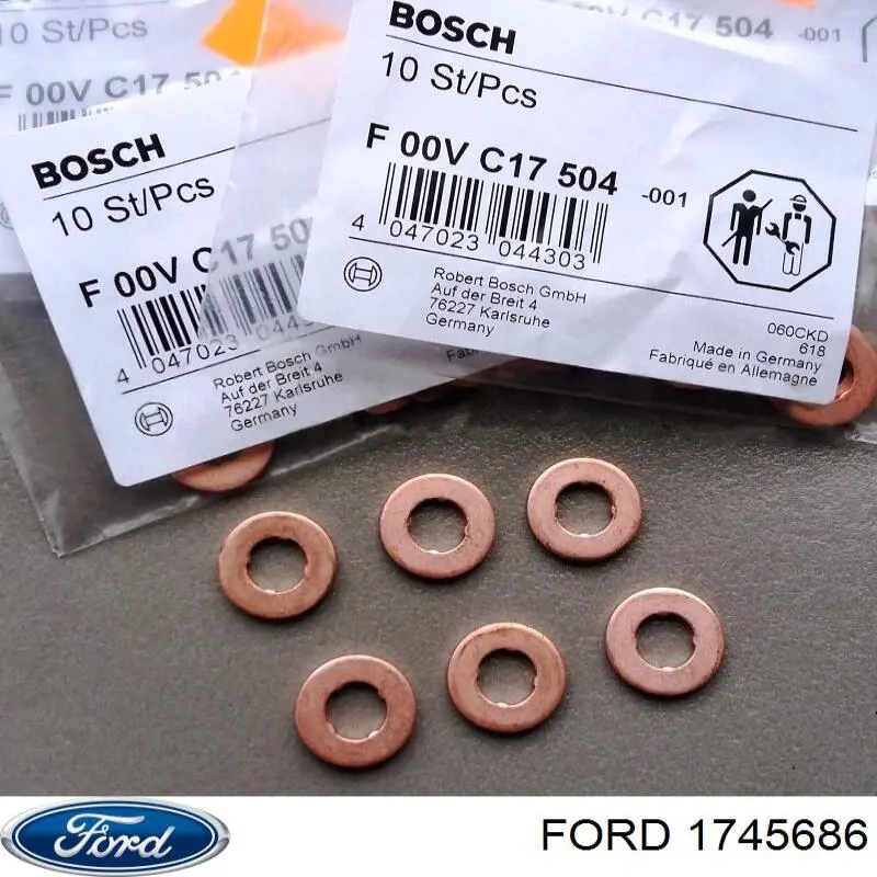 Arandela de asiento del inyector Ford 1745686 precio, desde 0,61 EUR