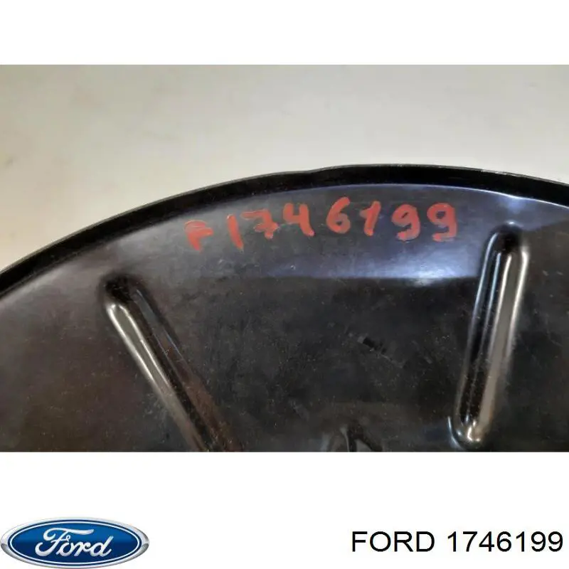 1746199 Ford Protector de disco de freno trasero