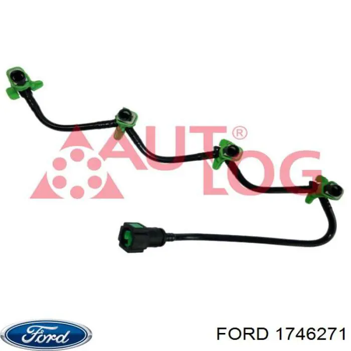 Tubería de retorno de combustible de los inyectores Ford 1746271 precio, desde 22,37 EUR