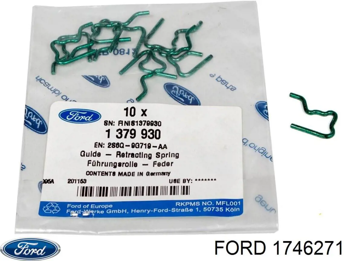 Tubería de retorno de combustible de los inyectores Ford 1746271 precio, desde 22,36 EUR