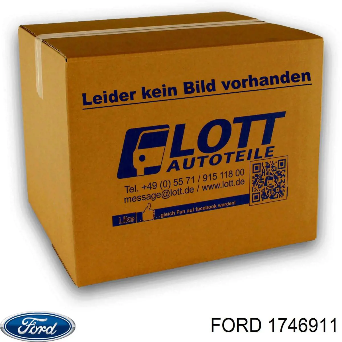 1746911 Ford Moldura izquierda del parabrisas