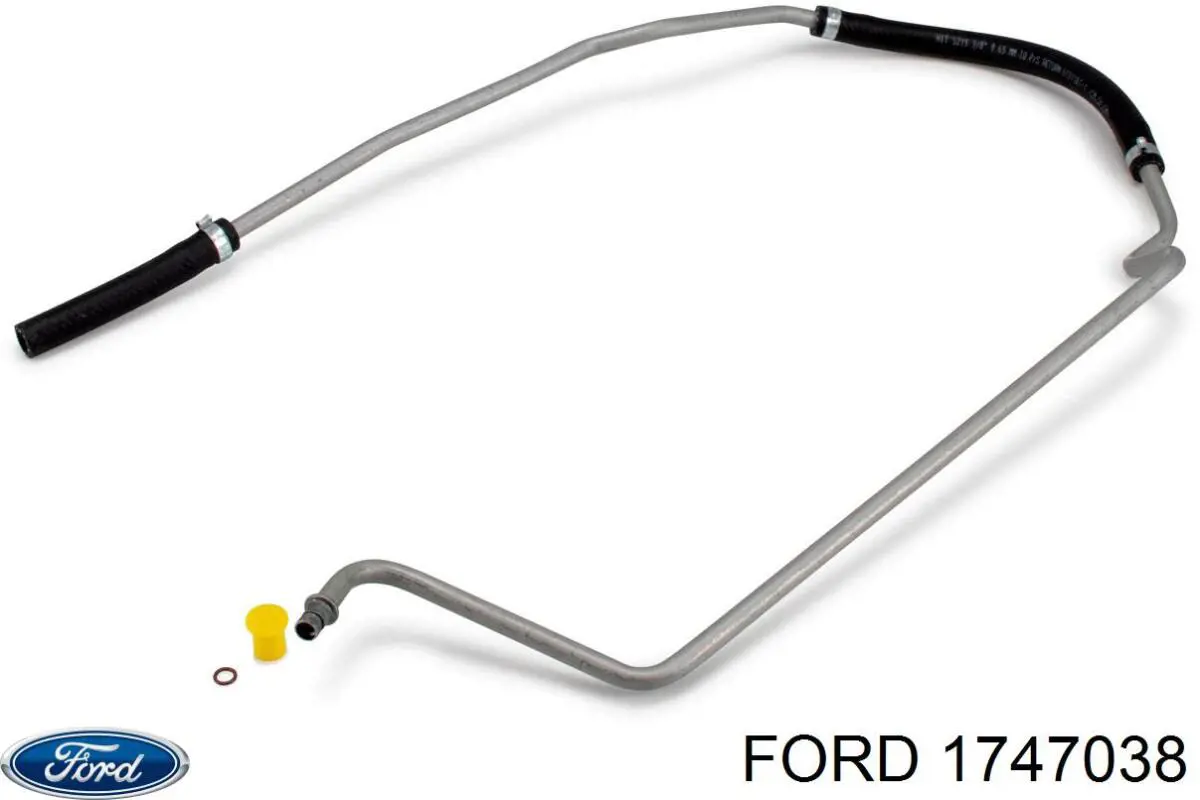 1747038 Ford manguera de alta presion de direccion, hidráulica