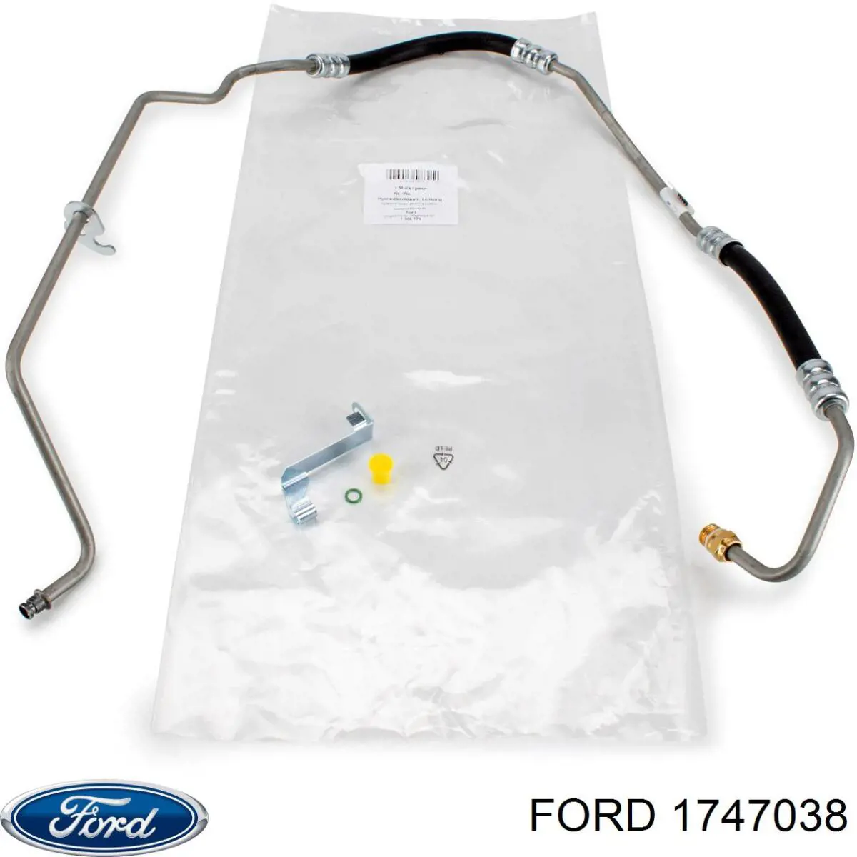 Manguera de alta presión de la dirección asistida desde la bomba hasta la cremallera Ford 1747038 precio, desde 78,79 EUR