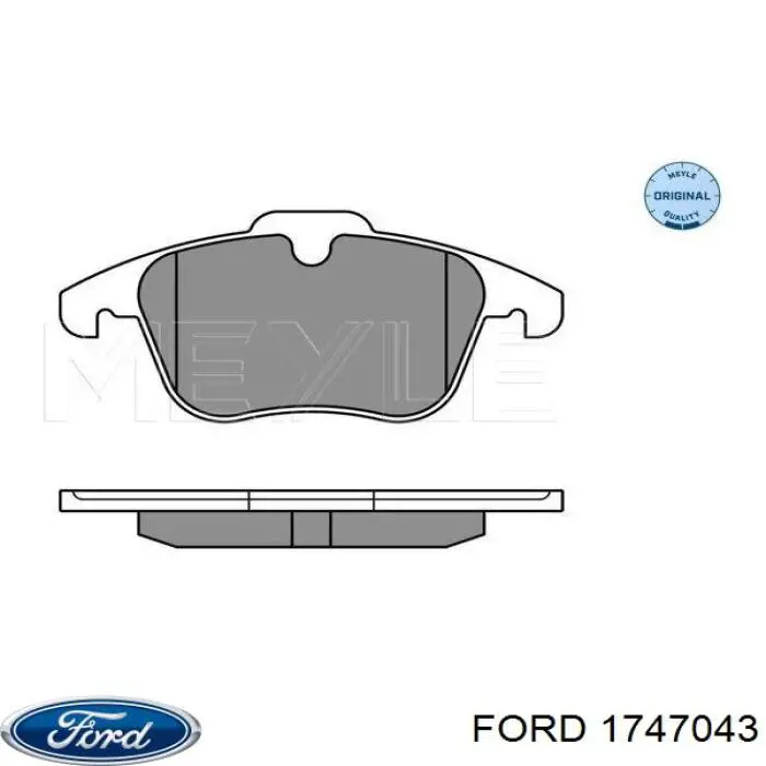 Pastillas freno delanteras Ford 1747043 precio, desde 29,51 EUR