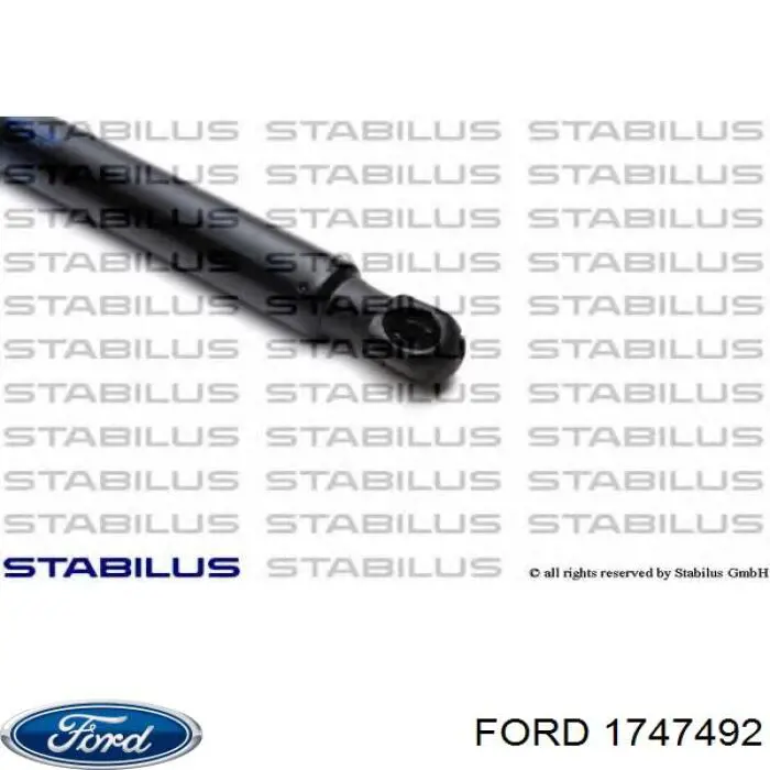 1747492 Ford Amortiguador de porton