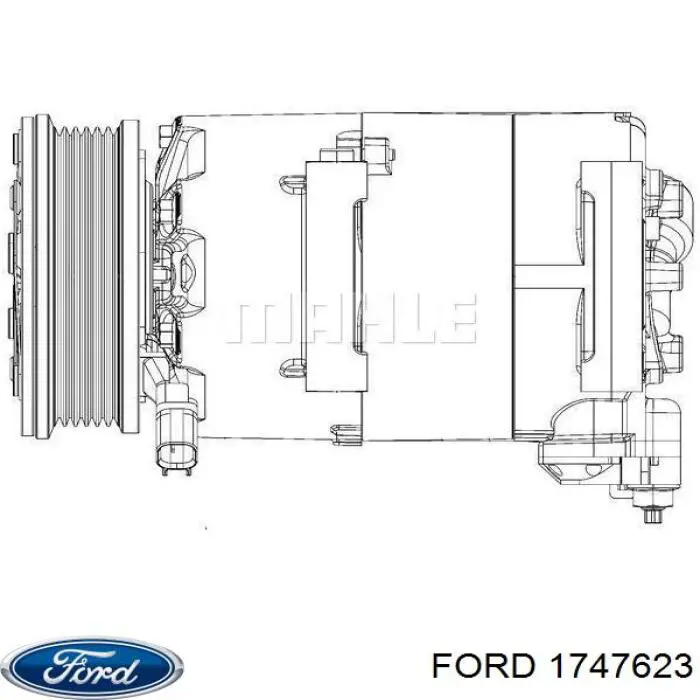 1747623 Ford compresor de aire acondicionado