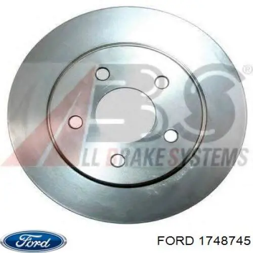 Disco de freno trasero Ford 1748745 precio, desde 23,15 EUR