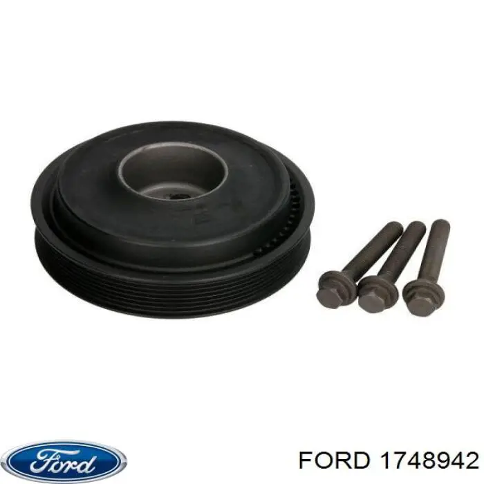 Polea de cigüeñal 1748942 Ford