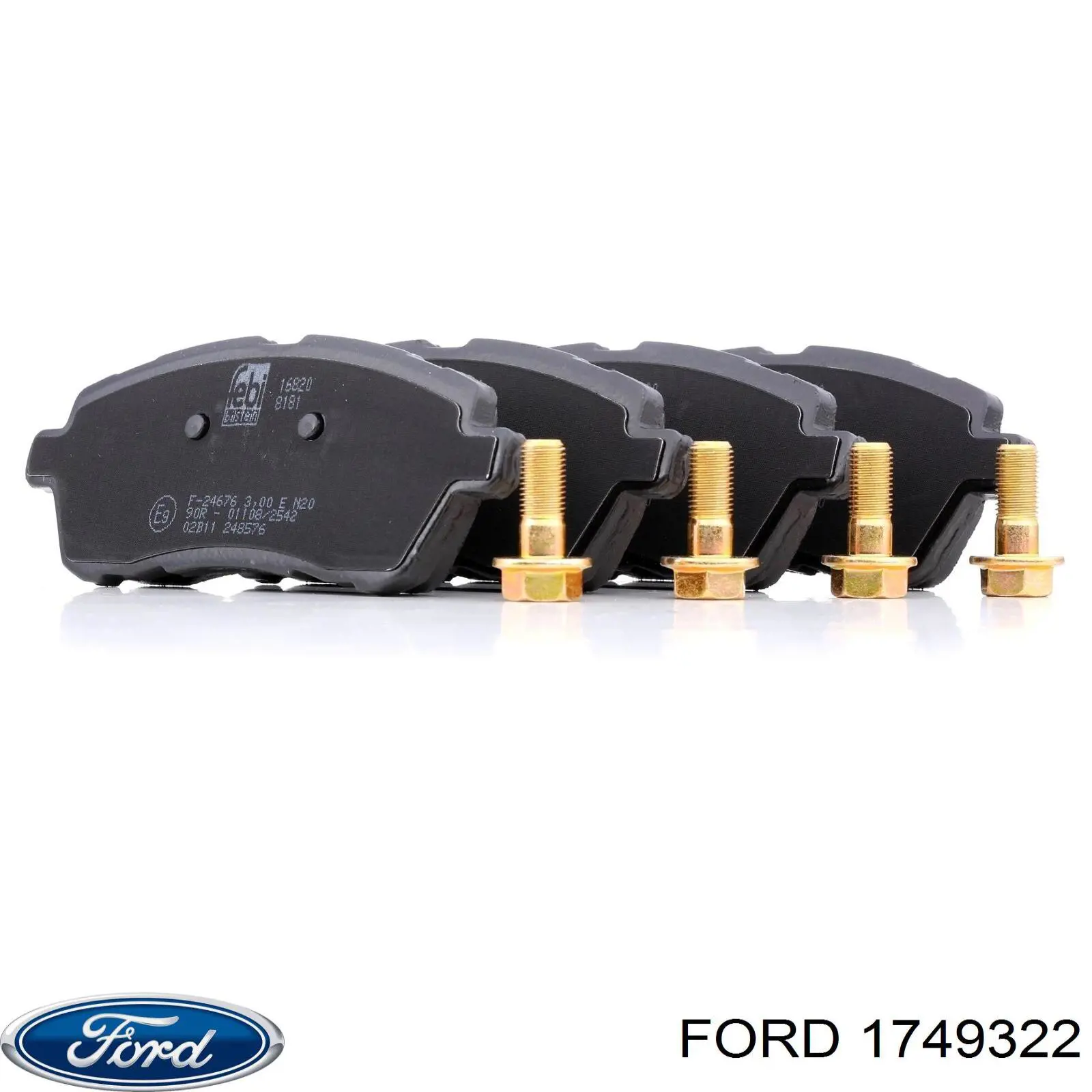 Pastillas de freno 1749322 Ford