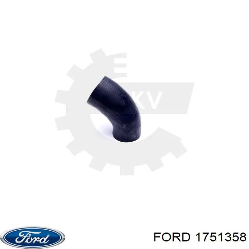 1721186 Ford tubo flexible de aire de sobrealimentación, de turbina