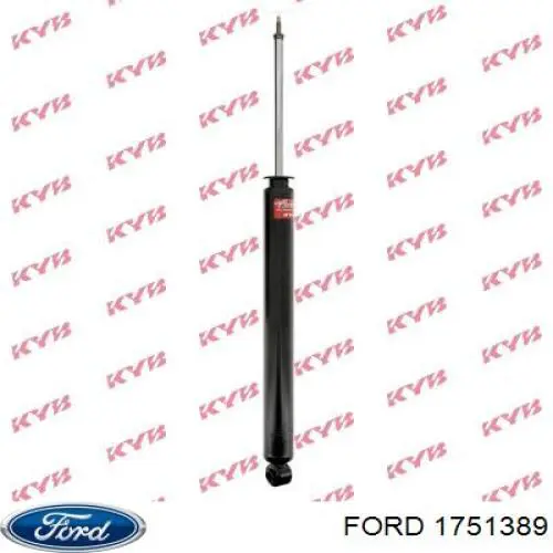 Amortiguador trasero Ford 1751389 precio, desde 42,11 EUR