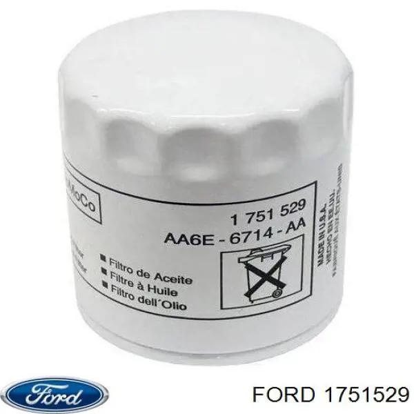 Filtro de aceite Ford 1751529 precio, desde 6,37 EUR