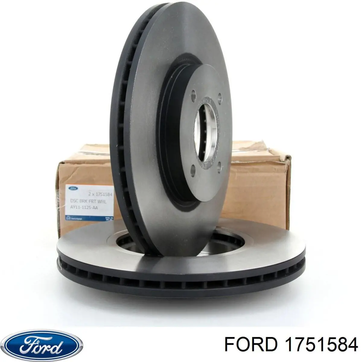 1751584 Ford disco de freno delantero