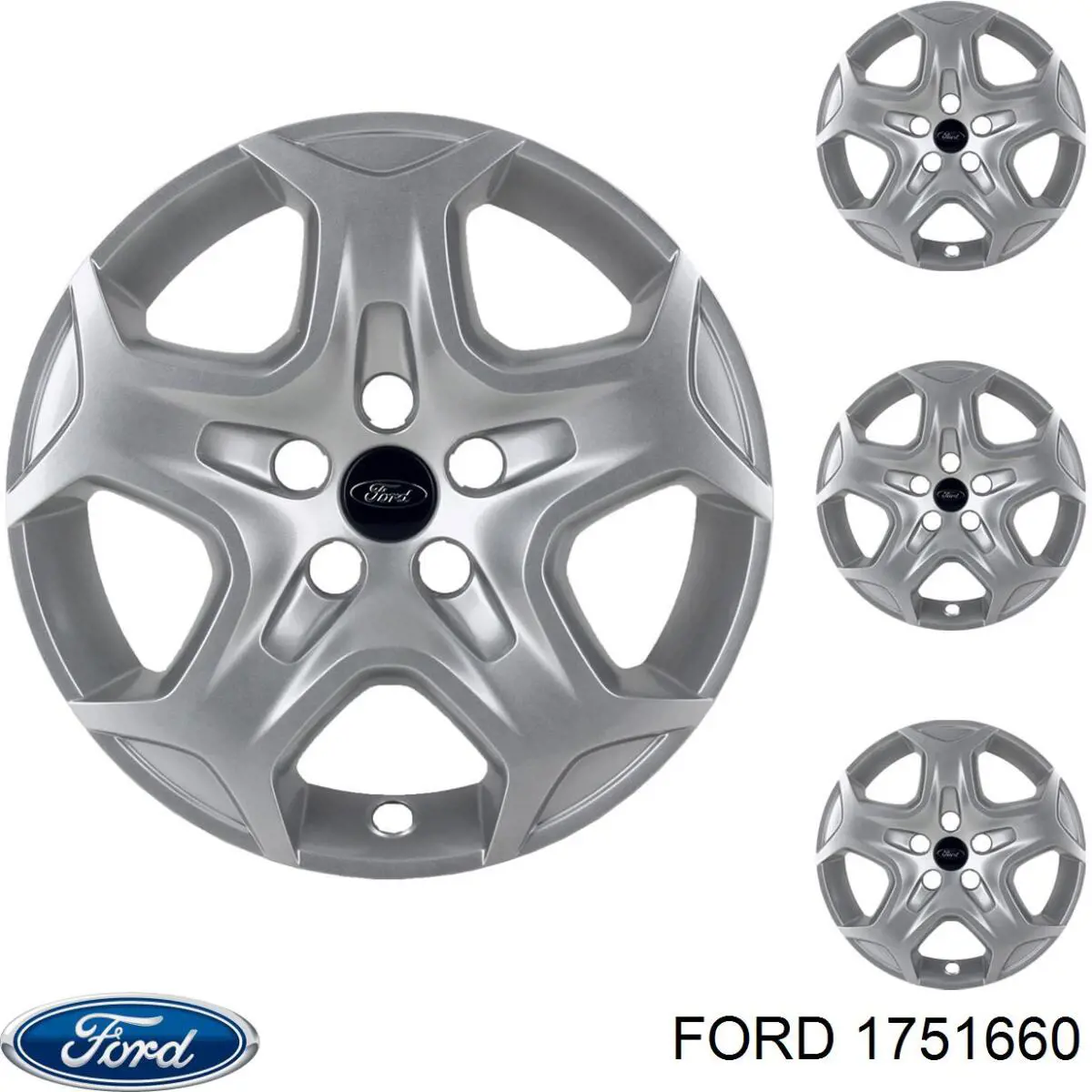 Perno de rueda Ford 1751660