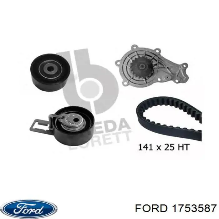 1753587 Ford kit de correa de distribución