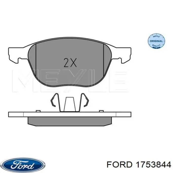 Comprar 1753844 Ford Pastillas delanteras de freno