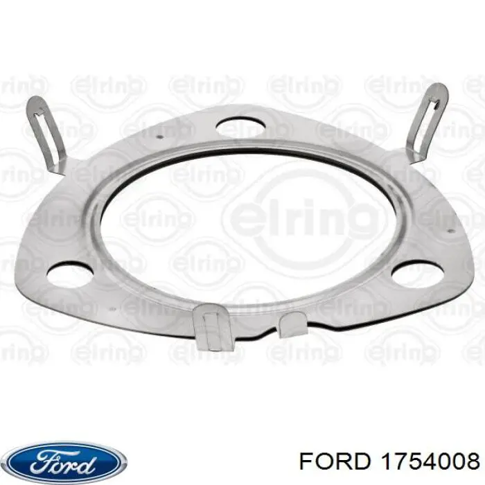 1754008 Ford junta, tubo de escape silenciador