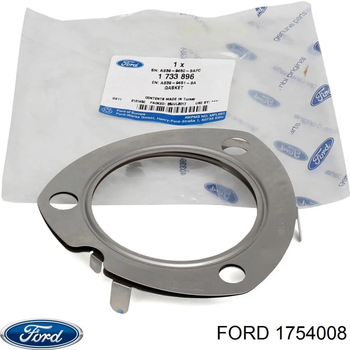 Junta de tubo de escape Ford 1754008 precio, desde 9,54 EUR