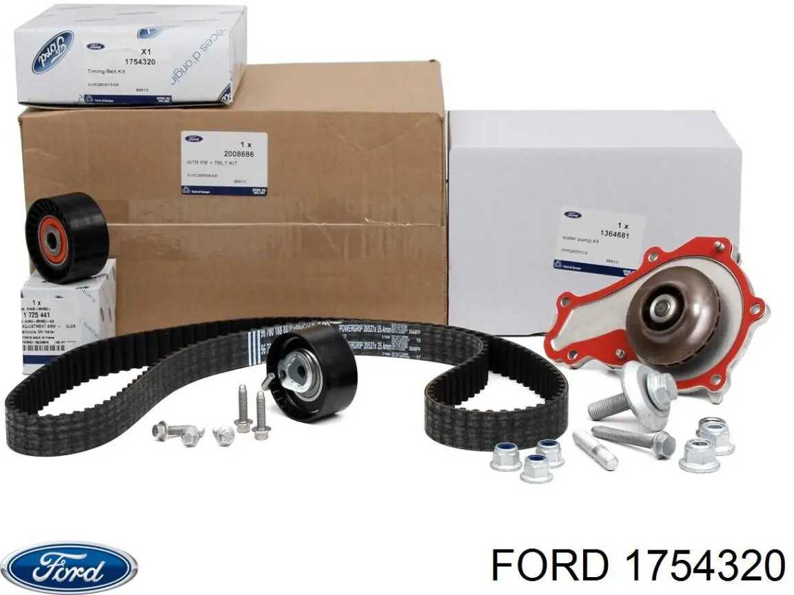 Juego de correas dentadas Ford 1754320 precio, desde 77,86 EUR