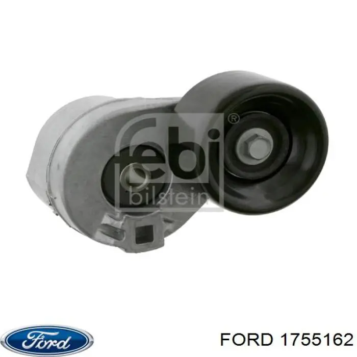 1755162 Ford tensor de correa, correa poli v