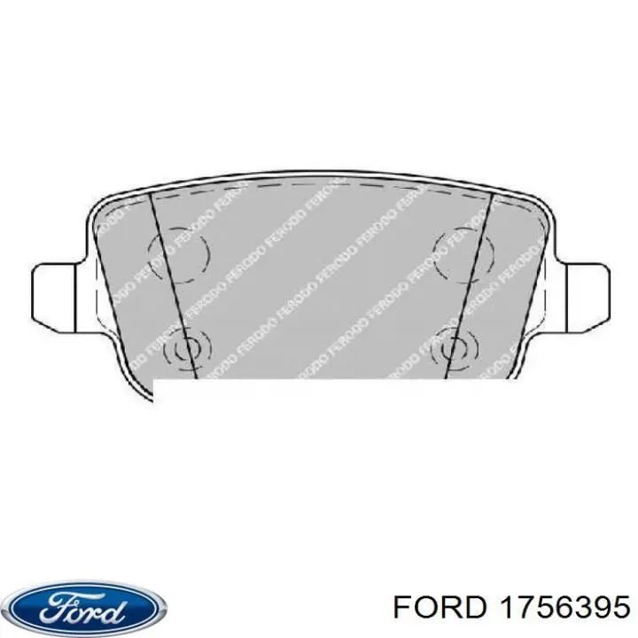 Pastillas traseras de freno Ford 1756395 precio, desde 23,32 EUR