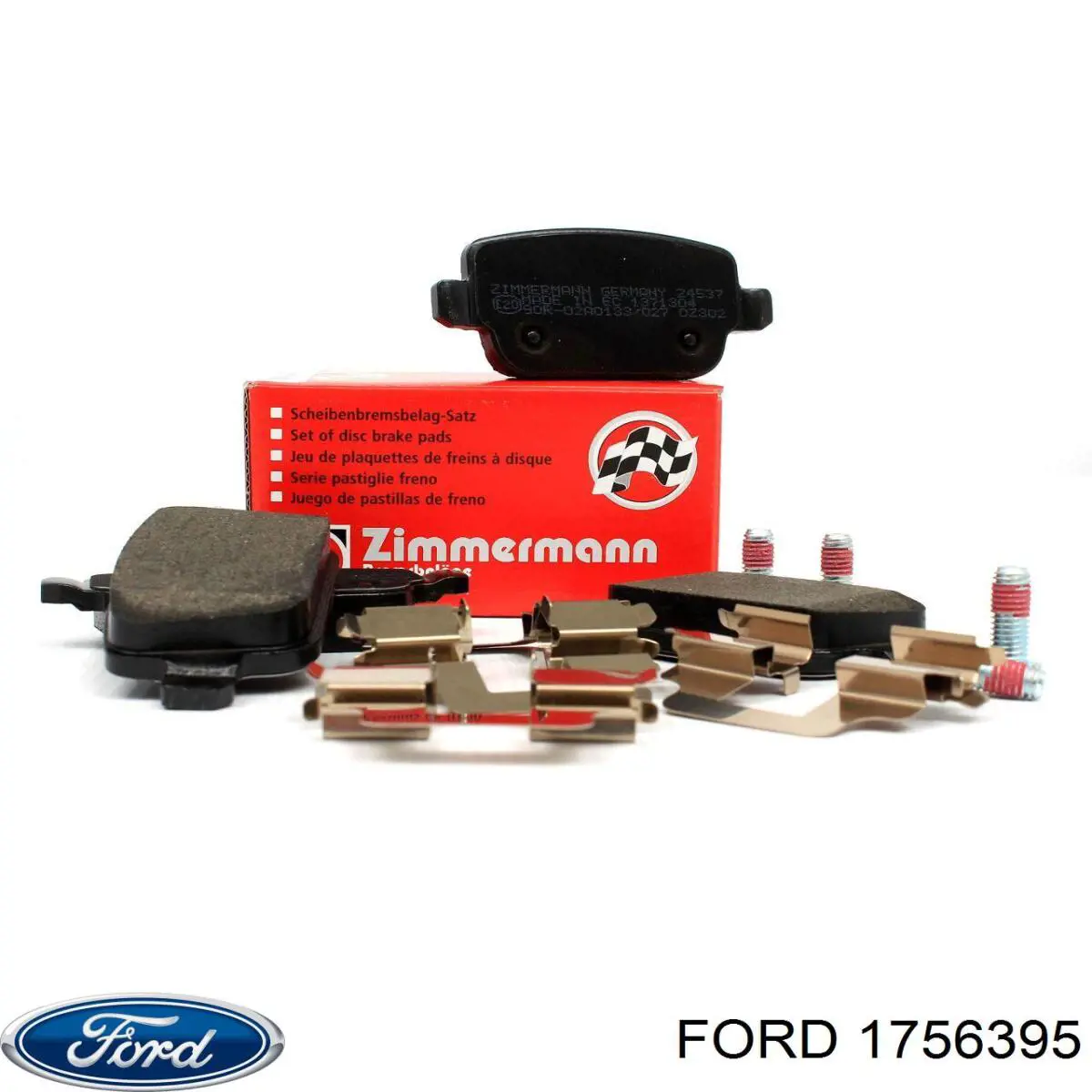 Comprar 1756395 Ford Pastillas de freno traseras