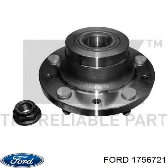 Comprar 1756721 Ford Cubo de rueda, Eje trasero