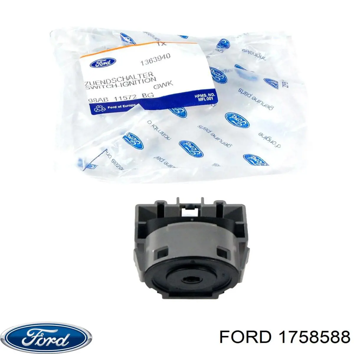 Interruptor de arranque Ford 1758588 precio, desde 22,32 EUR