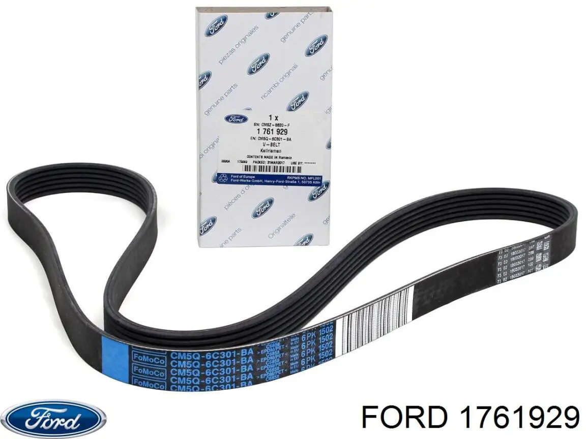 Comprar 1761929 Ford Correa trapezoidal