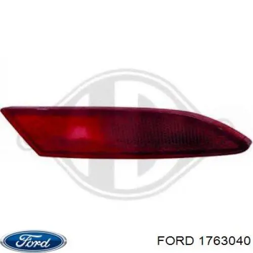 Reflector, paragolpes trasero, izquierdo Ford BM51515C0AE