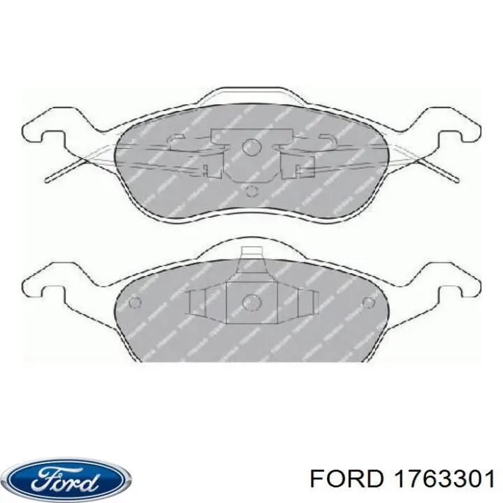 Pastillas freno delanteras Ford 1763301 precio, desde 19,60 EUR