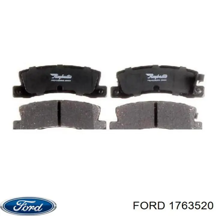 1763520 Ford soporte de radiador completo