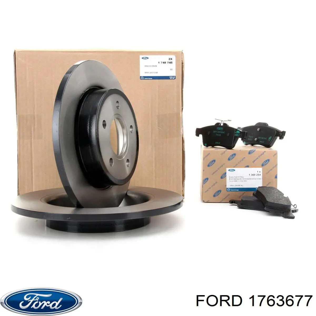 Pastillas freno traseras Ford 1763677 precio, desde 32,65 USD