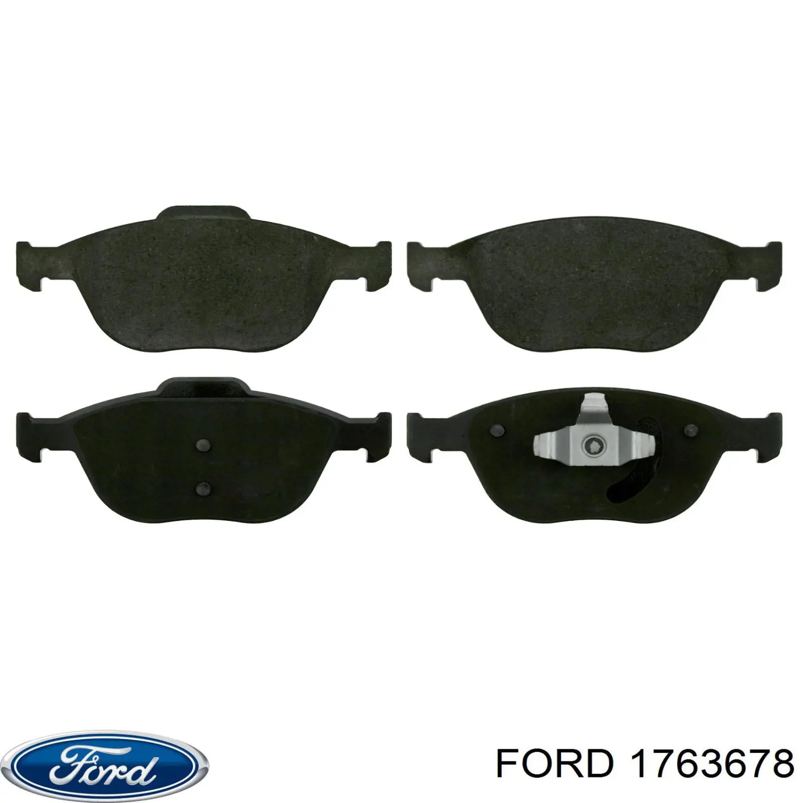 Pastillas de freno 1763678 Ford