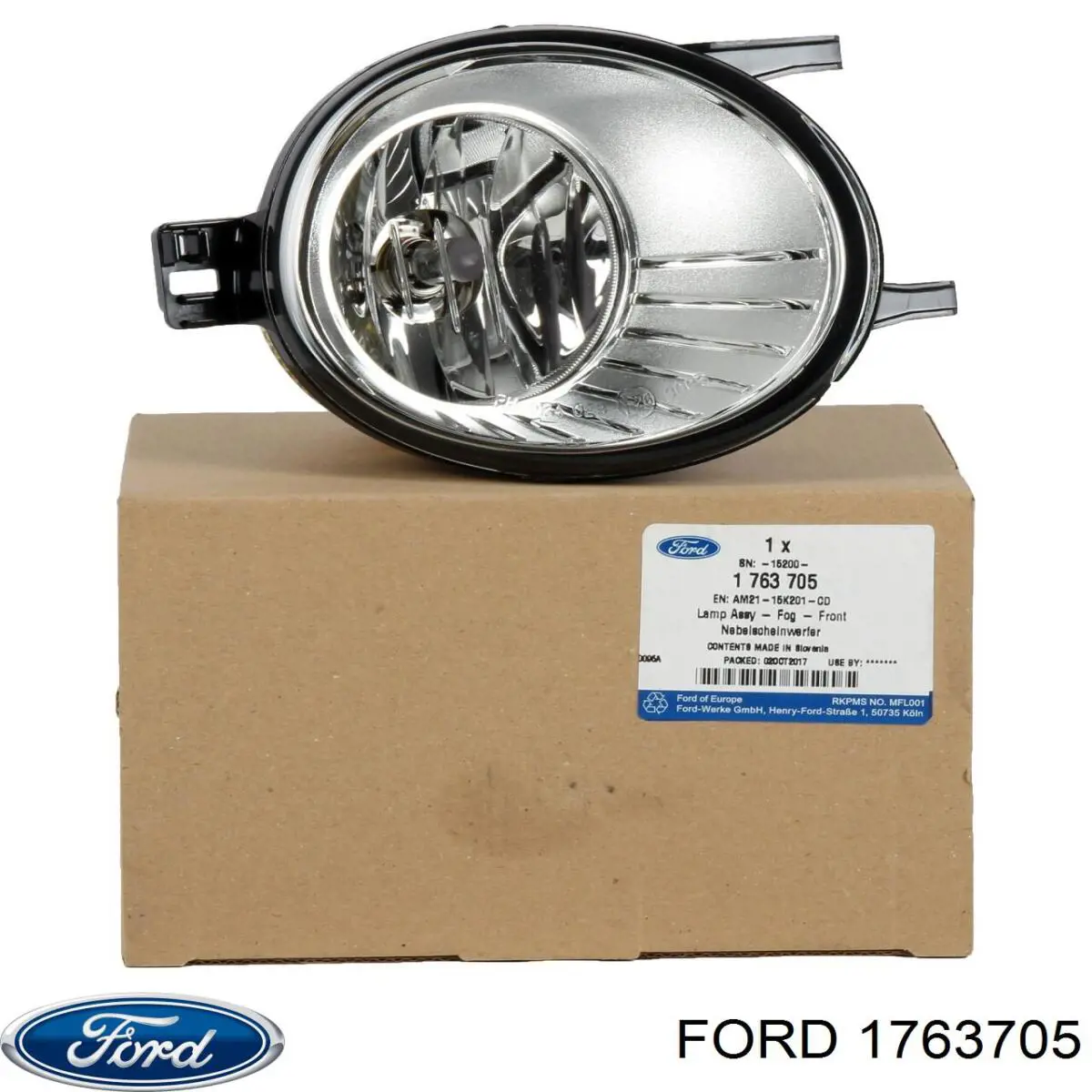 AM2115K201CD Ford faro antiniebla derecho