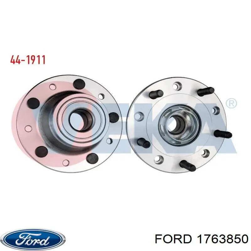 Cubo de rueda trasero 1792119 Ford
