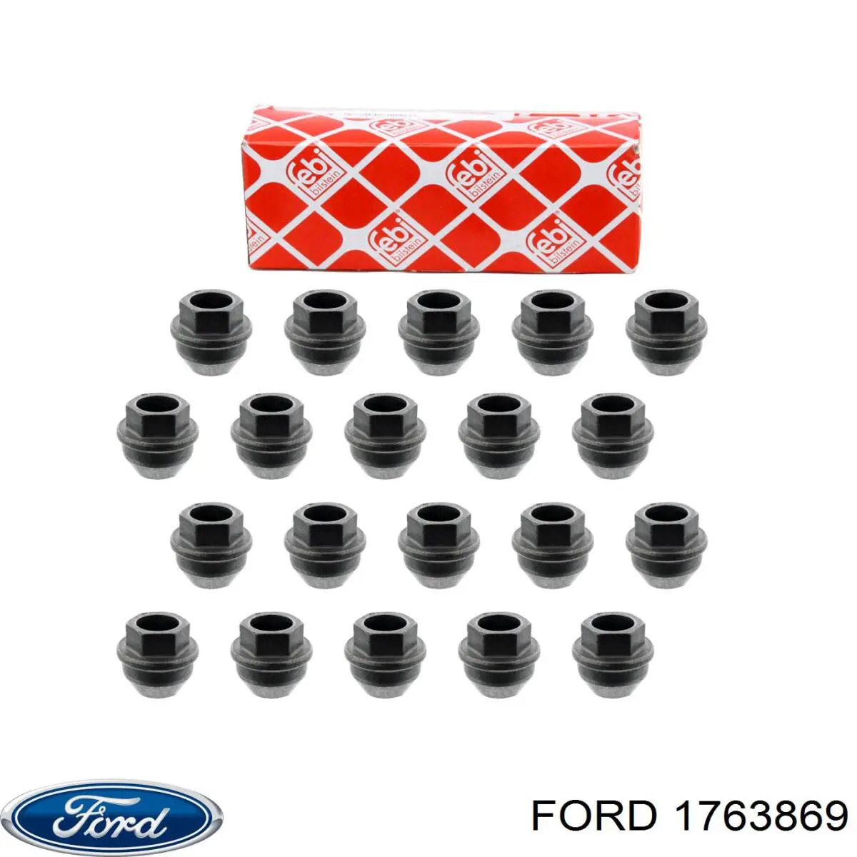 Tuerca seguridad de rueda Ford 1763869 precio, desde 5,19 EUR
