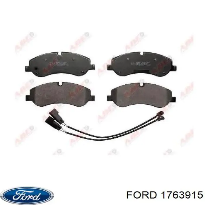 1763915 Ford pastillas de freno delanteras